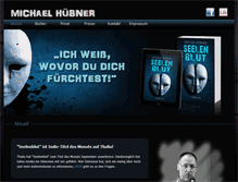 Tablet Screenshot of michaelhuebner.de